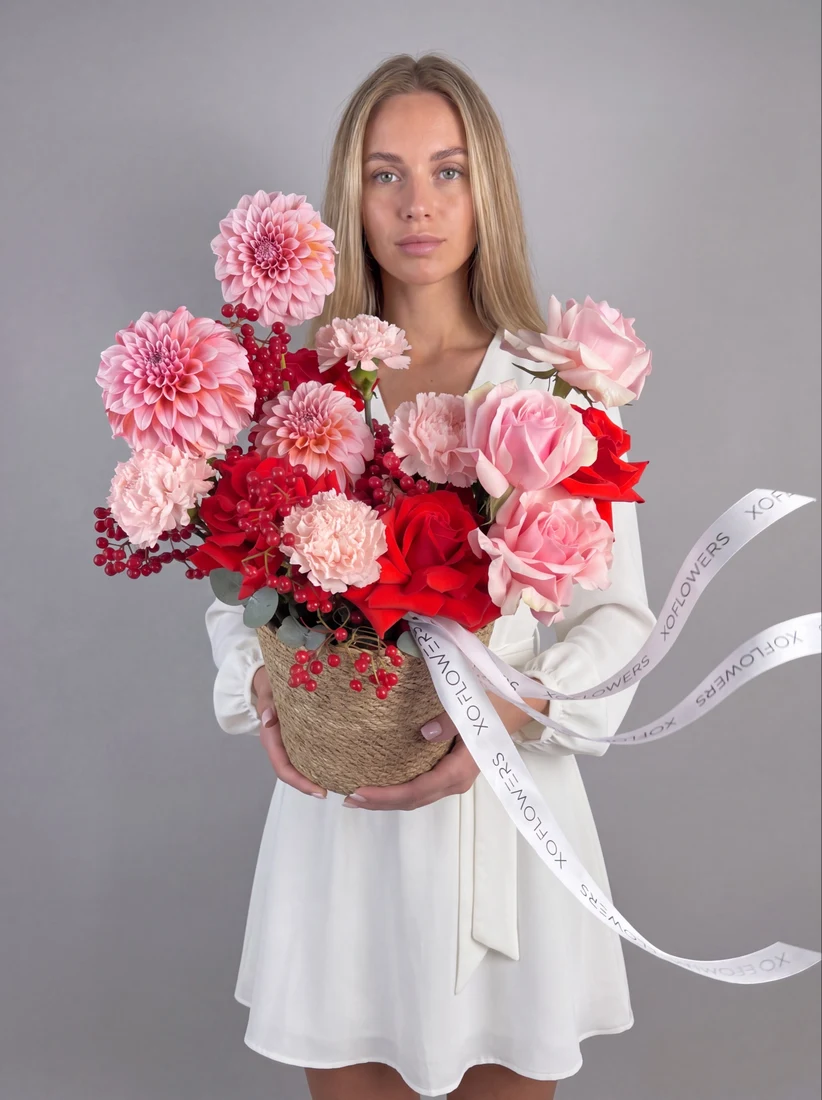Композиция "Ягодный фейерверк"